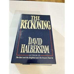 The Reckoning David Halberstam First Edition Hardcover 1986 Non-Fiction